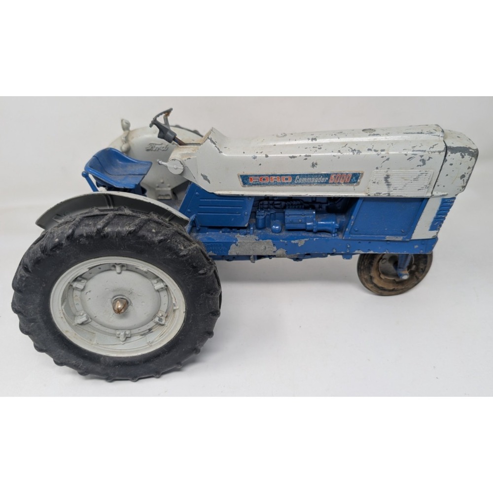 Vintage Hubley Ford 6000 Commander Tractor #1509 Steel 1:12 Blue FOR PARTS